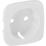   LEGRAND 755255 Valena Allure 2P + F socket (6mm²), cover, White