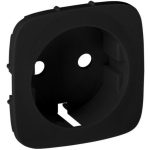   LEGRAND 755258 Valena Allure 2P+F dugalj csatlakozóaljzat (6mm²), burkolat, Fekete