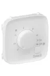 LEGRAND 755325 Valena Allure Padlófűtés termosztát burkolat, Fehér