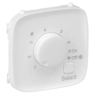 LEGRAND 755325 Valena Allure Padlófűtés termosztát burkolat, Fehér LEGRAND 755325 Valena Allure Padlófűtés termosztát burkolat, Fehér