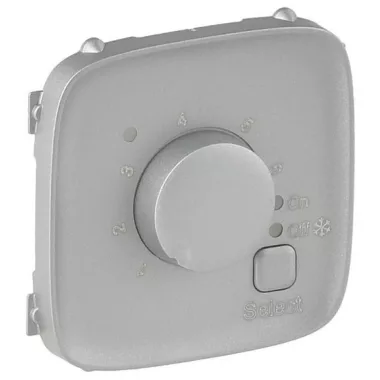 LEGRAND 755327 Valena Allure Padlófűtés termosztát burkolat, Alumínium LEGRAND 755327 Valena Allure Padlófűtés termosztát burkolat, Alumínium