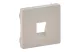 LEGRAND 755361 Valena Life hangszóró-csatlakozóaljzat burkolat, 2 kivezetéssel elefántcsont