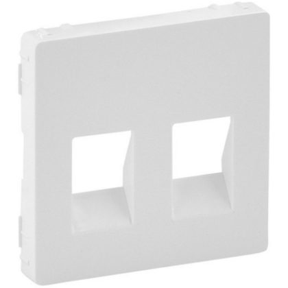 LEGRAND 755370 Valena Life kettős hangszóró-csatlakozóaljzat burkolat, 4 kivezetéssel fehér