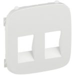   LEGRAND 755375 Valena Allure Kettős hangszóróaljzat burkolat, Fehér