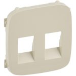   LEGRAND 755376 Valena Allure Kettős hangszóróaljzat burkolat, Elefántcsont