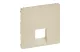 LEGRAND 755411 Valena Life 1xRJ45 / RJ11 socket cover ivory