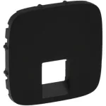 LEGRAND 755418 Valena Allure RJ11/RJ45 aljzat burkolat, Fekete