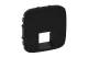 LEGRAND 755418 Valena Allure RJ11/RJ45 aljzat burkolat, Fekete