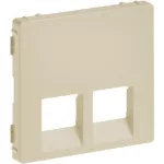   LEGRAND 755421 Valena Life 2xRJ45/RJ11 csatlakozóaljzat burkolat elefántcsont