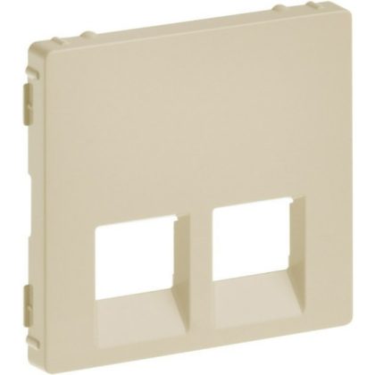   LEGRAND 755421 Valena Life 2xRJ45/RJ11 csatlakozóaljzat burkolat elefántcsont