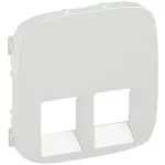 LEGRAND 755429 Valena Allure 2xRJ11/RJ45 aljzat burkolat, Gyöngyház