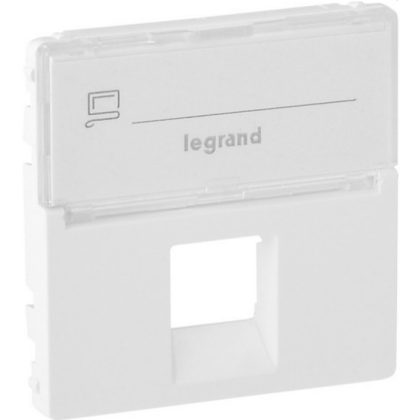   LEGRAND 755470 Valena Life 1xRJ45 socket cover with label holder white