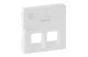 LEGRAND 755480 Valena Life 2xRJ45 csatlakozóaljzat burkolat, címketartóval fehér