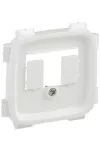 LEGRAND 755495 Valena Allure TAE/TDO aljzat burkolat, Fehér