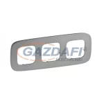 LEGRAND 755503 Valena Allure Hármas keret, Világos nikkel