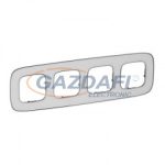 LEGRAND 755504 Valena Allure Négyes keret, Világos nikkel