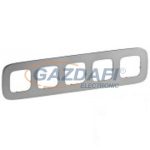 LEGRAND 755505 Valena Allure Ötös keret, Világos nikkel