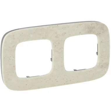 LEGRAND 755522 Valena Allure Kettes keret, Márvány