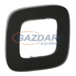 LEGRAND 755531 Valena Allure Egyes keret, Feketeüveg
