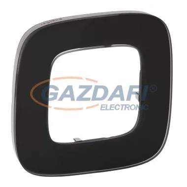 LEGRAND 755531 Valena Allure Egyes keret, Feketeüveg LEGRAND 755531 Valena Allure Egyes keret, Feketeüveg