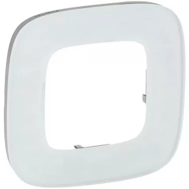 LEGRAND 755541 Valena Allure Egyes keret, Fehérüveg