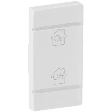 LEGRAND 755555 MyHome (Valena Life) általános BE/KI jelölés jobb oldali burkolat, fehér