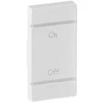 LEGRAND 755575 MyHome (Valena Life) BE/KI jelölés jobb oldali burkolat, fehér