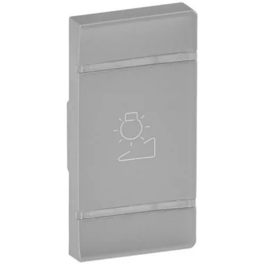 LEGRAND 755582 MyHome (Valena Life) fényerőszabályzás FEL/LE, jobb oldali burkolat, alumínium