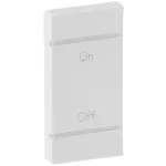 LEGRAND 755585 MyHome (Valena Life) BE/KI jelölés bal oldali burkolat, fehér