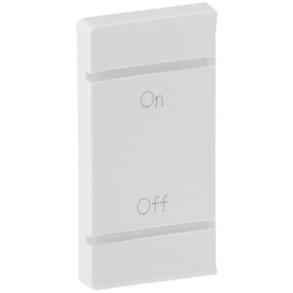   LEGRAND 755585 MyHome (Valena Life) BE/KI jelölés bal oldali burkolat, fehér