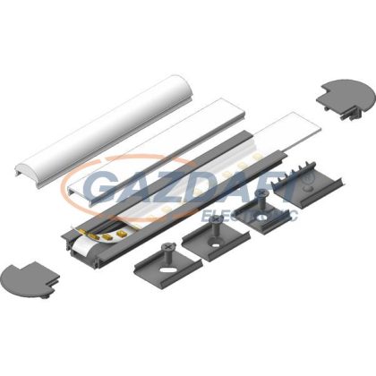S&G Eloxált alu profil "Groove", üres, nem festhető (1m) 7620 0020 S&G Eloxált alu profil "Groove", üres, nem festhető (1m) 7620 0020