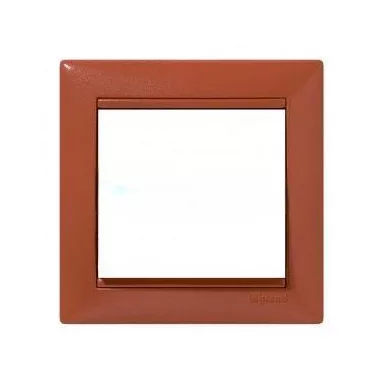LEGRAND 770011 Valena egyes keret terrakotta