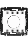 LEGRAND 770060 Valena rotary knob dimmer for 100-1000W incandescent and halogen lamps, white