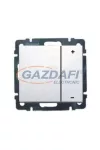 LEGRAND 770062 Valena nyomógombos fényerőszabályzó 40-400W izzó- és halogénlámpához, fehér LEGRAND 770062 Valena nyomógombos fényerőszabályzó 40-400W izzó- és halogénlámpához, fehér