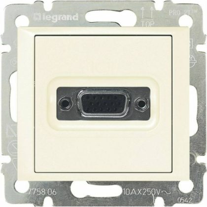 LEGRAND 770083 Valena HD15 connector, white