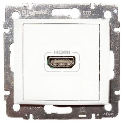 LEGRAND 770085 Valena HDMI csatlakozó, fehér