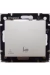 LEGRAND 770099 Valena IP44 egypólusú nyomó csengőjeles, fehér