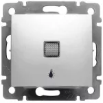   LEGRAND 770113 Valena egypólusú nyomó lj jelzőfénnyel alumínium