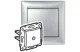 LEGRAND 770130 Valena TV aljzat végz 10dB alumínium