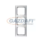 LEGRAND 770157 Valena hármas keret függőleges, alumínium