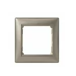 LEGRAND 770161 VALENA 1-es keret titánium