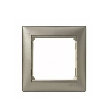 LEGRAND 770161 VALENA 1-es keret titánium