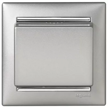 LEGRAND 770235 Valena hotel card switch with delay, aluminum LEGRAND 770235 Valena hotel card switch with delay, aluminum