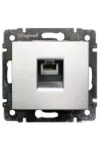 LEGRAND 770238 Valena 1xRJ45 LCS2 Cat5e UTP aljzat alumínium