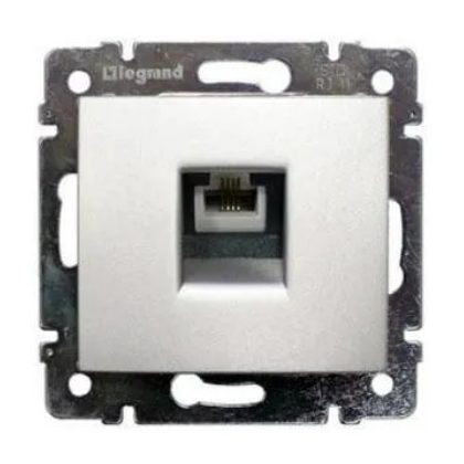 LEGRAND 770238 Valena 1xRJ45 LCS2 Cat5e UTP socket aluminum