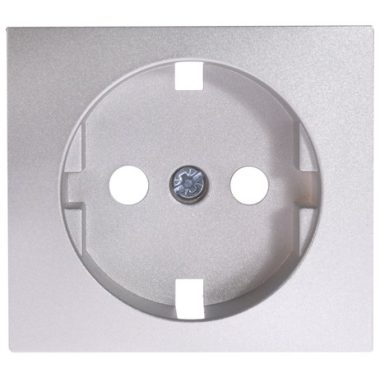 LEGRAND 770253 Valena 2P + F socket cover, with child protection, aluminum