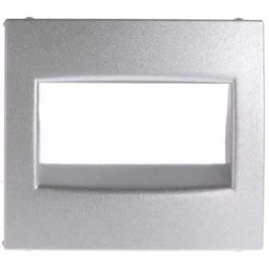 LEGRAND 770255 Valena 1xRJ45 aljzat burkolat, alumínium