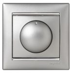   LEGRAND 770261 Valena rotary knob dimmer 40-400W (incandescent and halogen), aluminum