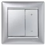   LEGRAND 770274 Valena fényerőszabályzó 600W izzólámpához alumínium