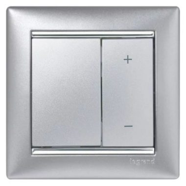 LEGRAND 770274 Valena fényerőszabályzó 600W izzólámpához alumínium